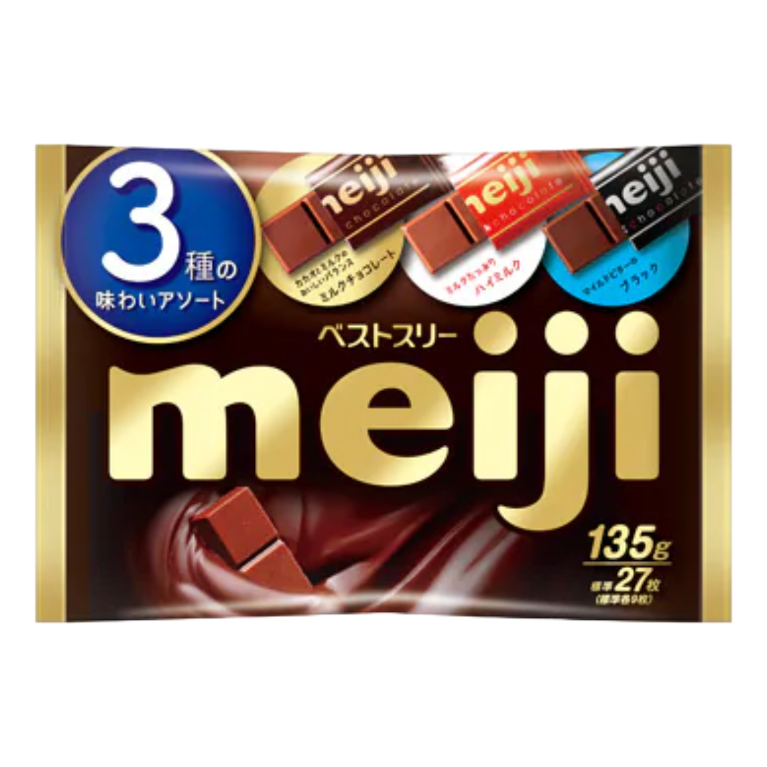 MEIJI BEST THREE ASSORT CHOCOLATE