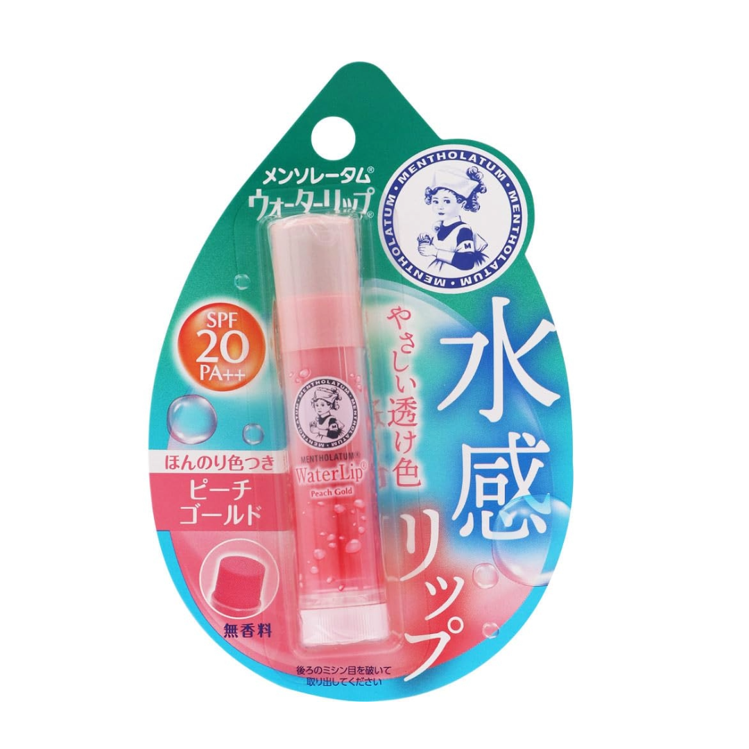 MENTHOLATUM WATER LIP PEACH GOLD