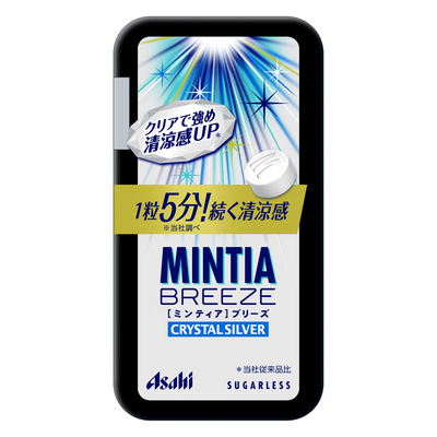 ASAHI MINTIA BREEZE CRYSTAL SILVER