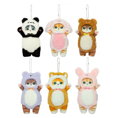 MOFUSAND STUFFED TOY KEYCHAIN ANIMAL 18CM