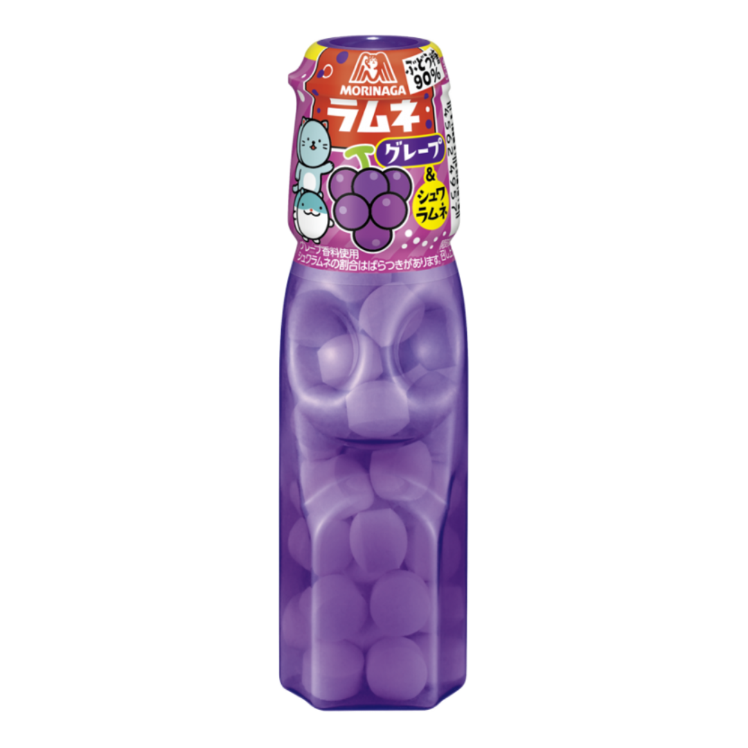 MORINAGA CANDY RAMUNE GRAPE SODA