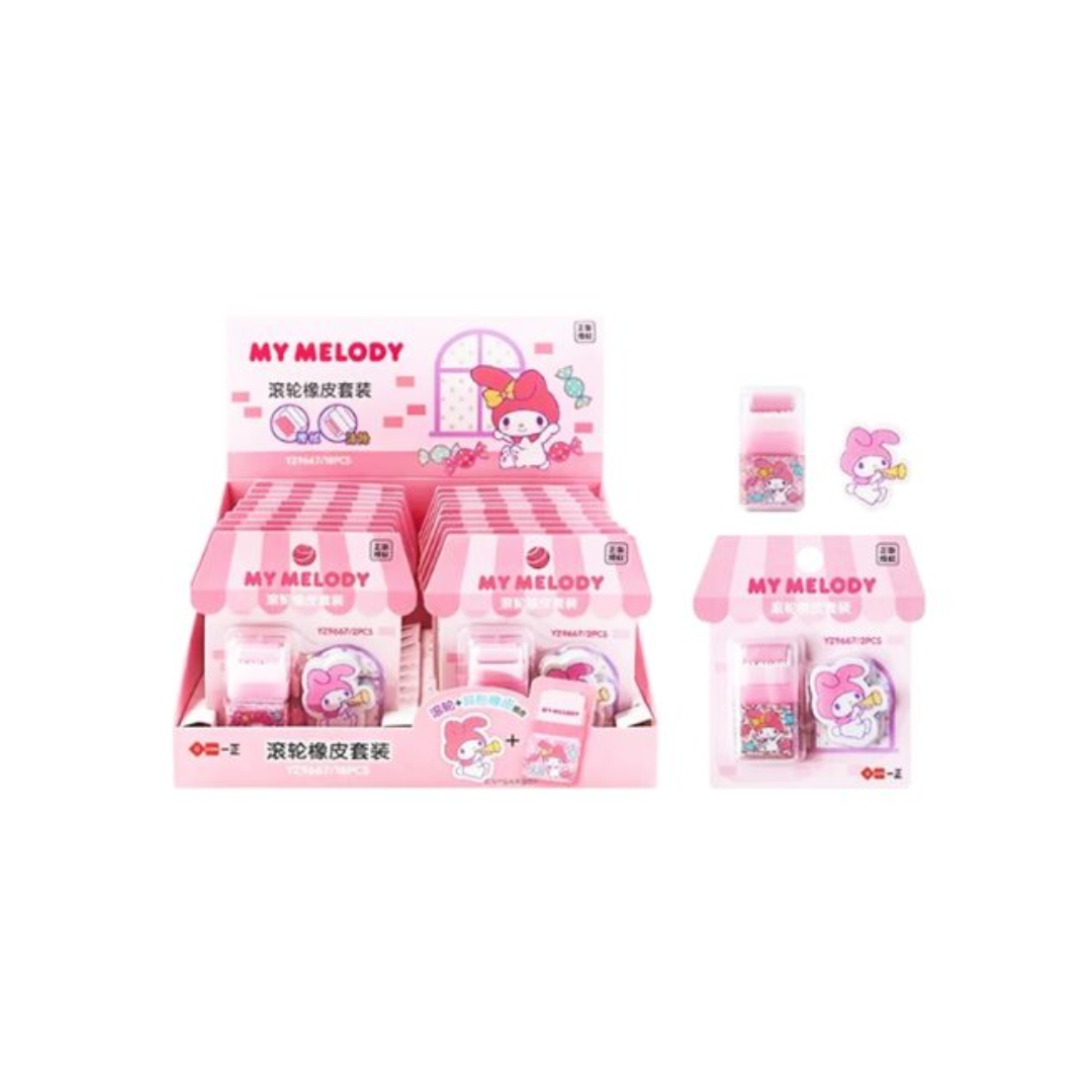 SANRIO ROLLER FIGURE ERASER MYMELODY