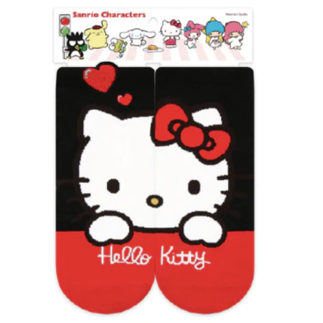 SANRIO COUPLE SOCKS HELLO KITTY ONE SIZE