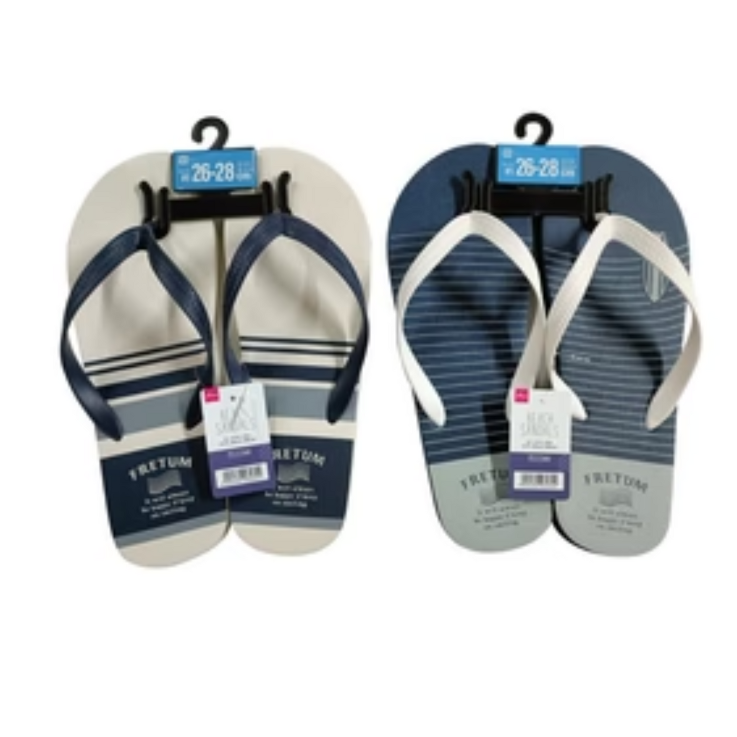 BEACH SANDALS LOGO US 8 TO 10