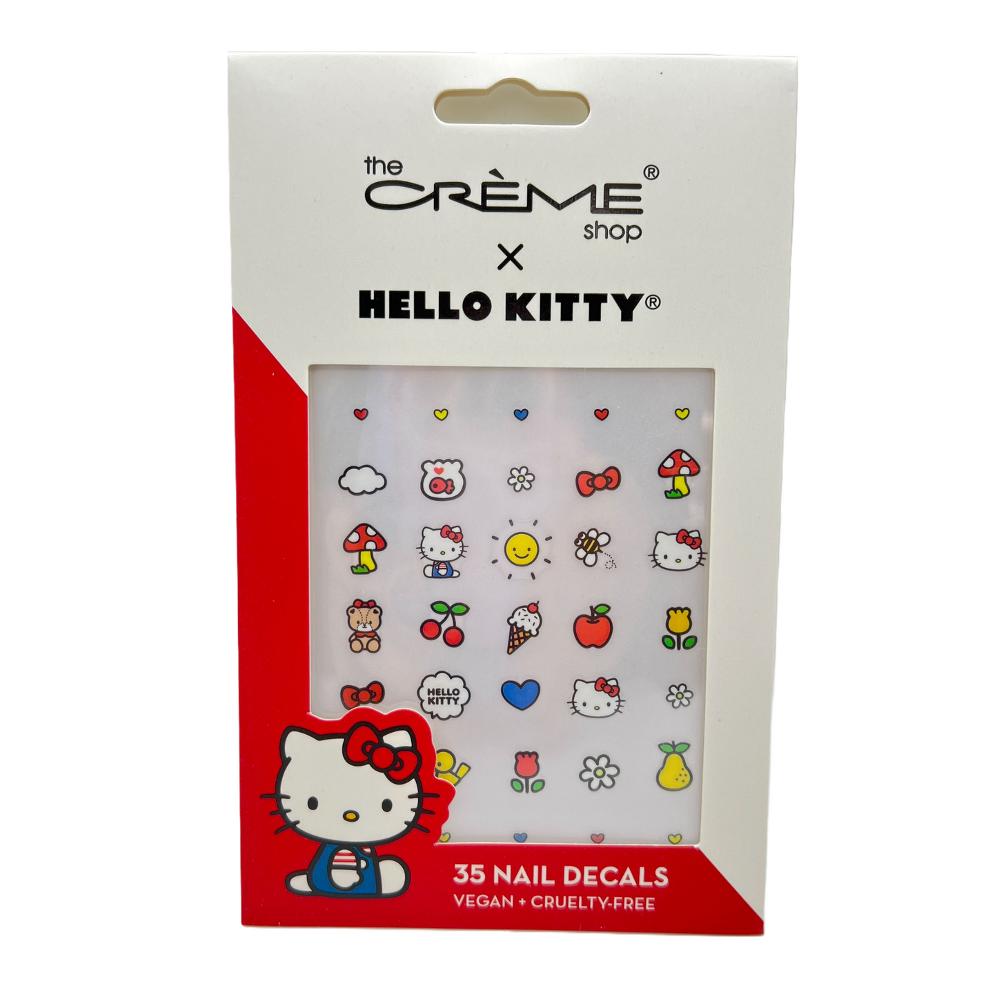 HELLO KITTY 35 NAIL DECALS CLASSIC