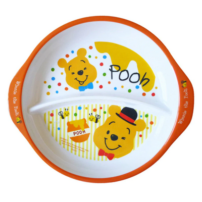 MELAMINE PLATE WITH COMPARTMENTS WINNIE THE POOH