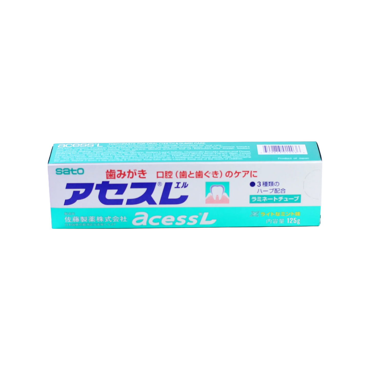 SATO TOOTHPASTE ACESS L LIGHT MINT