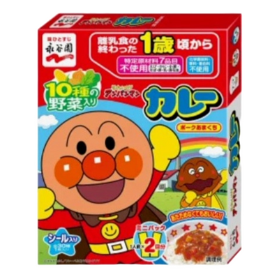 NAGATANIEN ANPANMAN MINI CURRY 2P