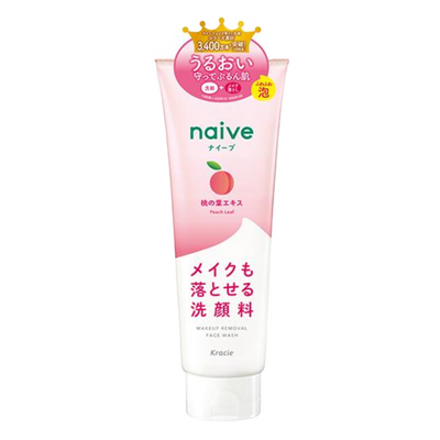 NAIVE MAKEUP REMOVAL FACE WASH PEACH