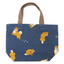 FRIENDSHILL MINI TOTE BAG MULTI SHIBA NAVY