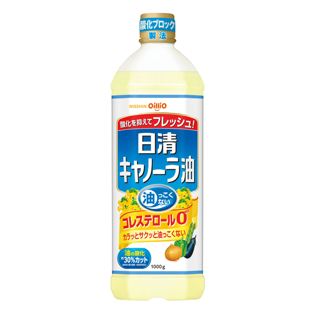 NISSIN OIL CANOLA OIL 1000G PET