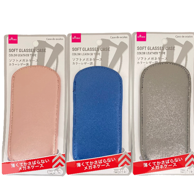 SOFT GLASSES CASE LEATHER TYPE