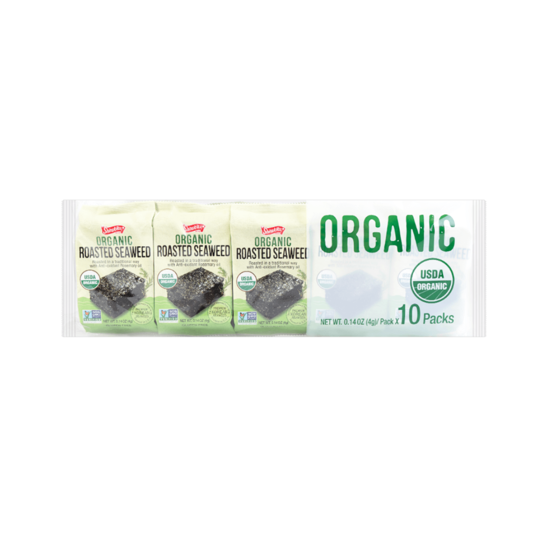 SK ORGANIC ROASTED SEAWEED 10PK