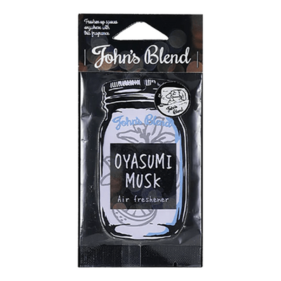 JOHNS BLEND PAPER AIR FRESHENER OYASUMI MUSK