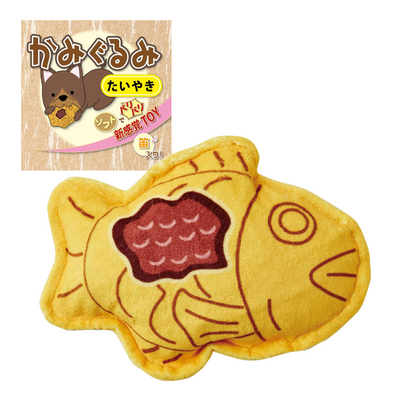 PETIO ETHICAL DOOR KAMIGURUMI TOY FOR DOGS TAIYAKI