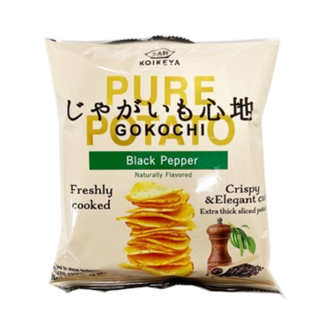 KOIKEYA JAGAIMO GOKOCHI CHIPS BLK PEPR