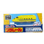 PLARAIL ERASER WITH RAIL YELLOW