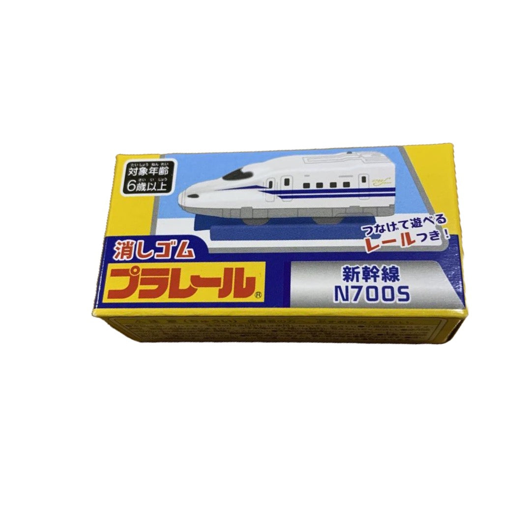 PLARAIL ERASER WITH RAIL WHITE