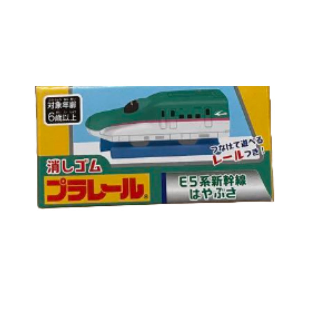 PLARAIL ERASER WITH RAIL GREEN