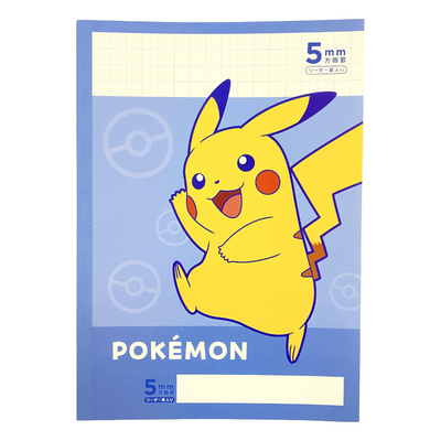 KYOWA POKEMON NOTEBOOK 5MM GRID