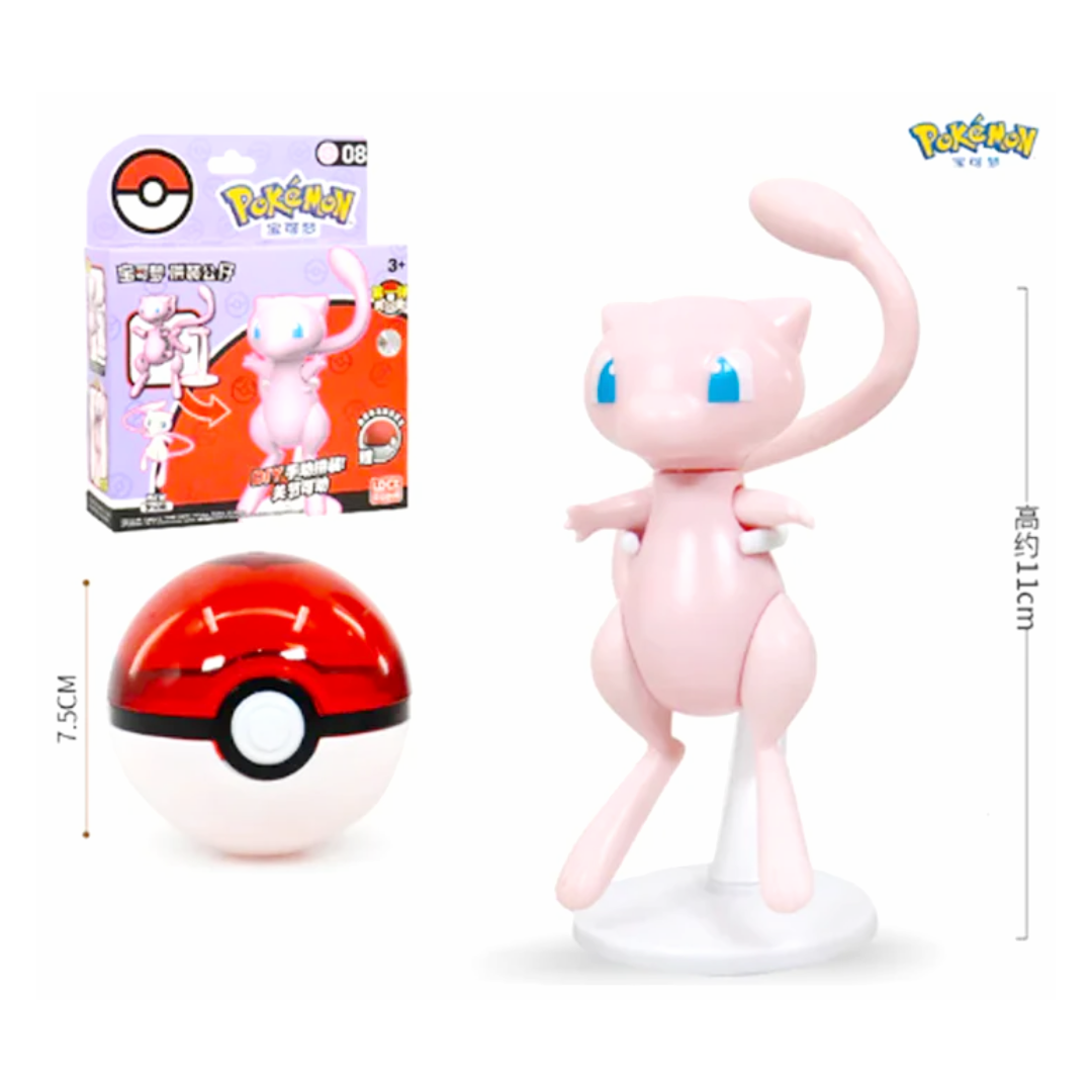 POKEMON ASSEMBLY FIGURES TOY  MEW
