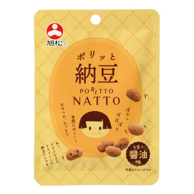 ASAHIMATSU PORITTO DRY NATTO SNACK