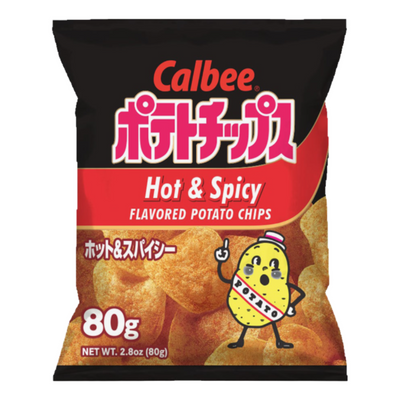 CALBEE POTATO CHIPS HOT&SPICY