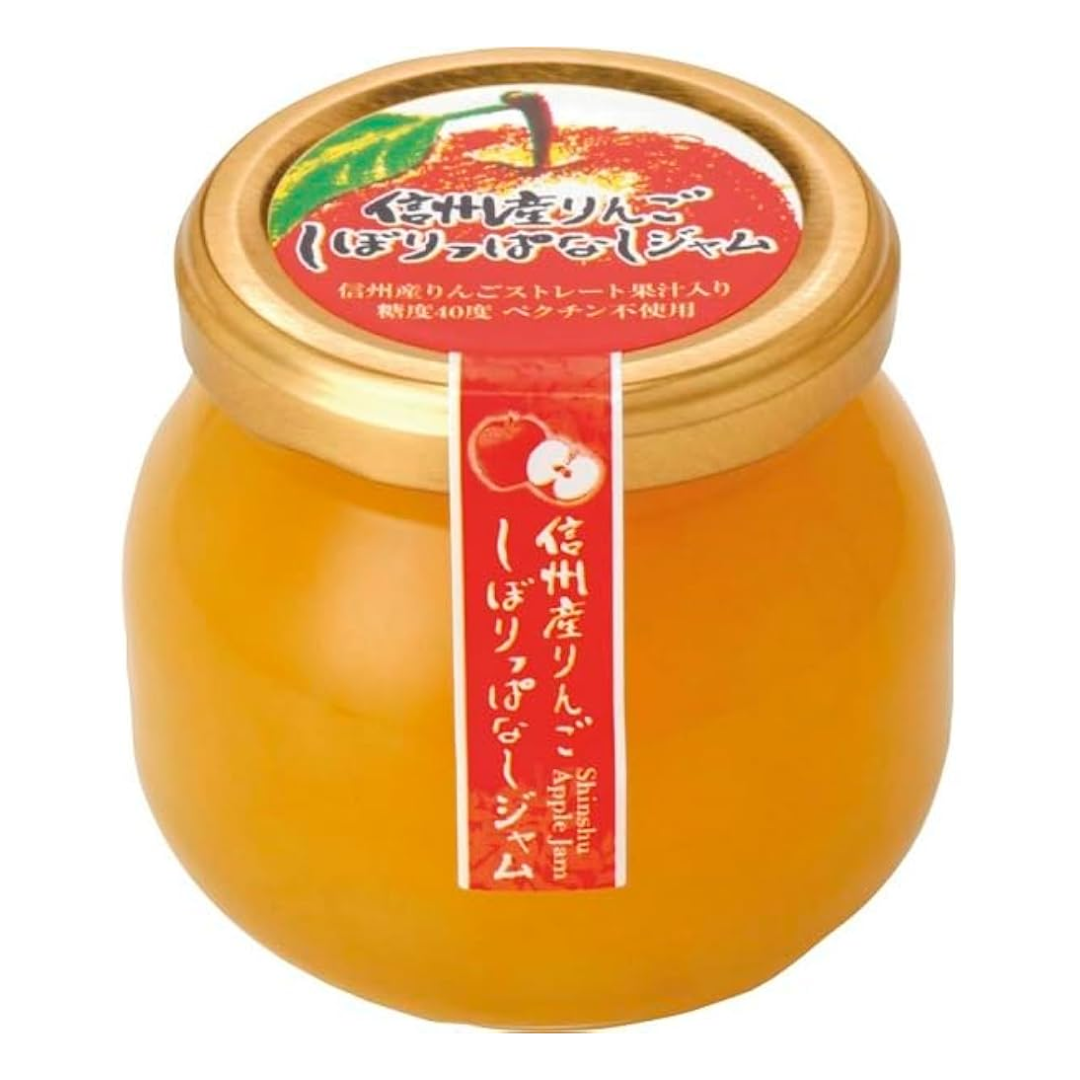 SHINSHU RINGO SHIBORIPANASHI APPLE JAM 220G