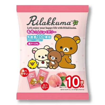 RIRAKKUMA KONJAC JELLY PEACH