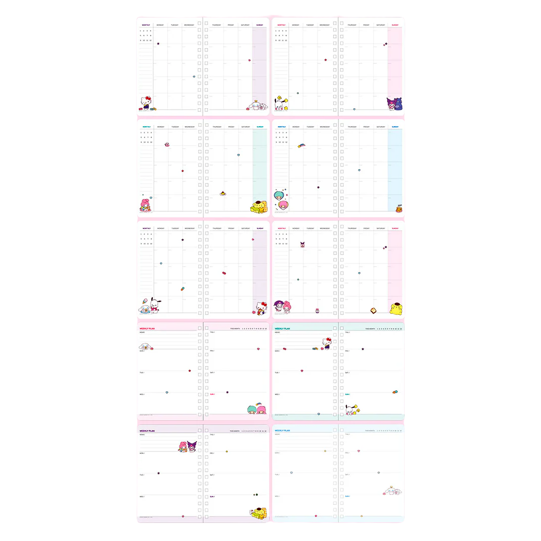 SANRIO CHARACTERS 365 DAILY PLANNER