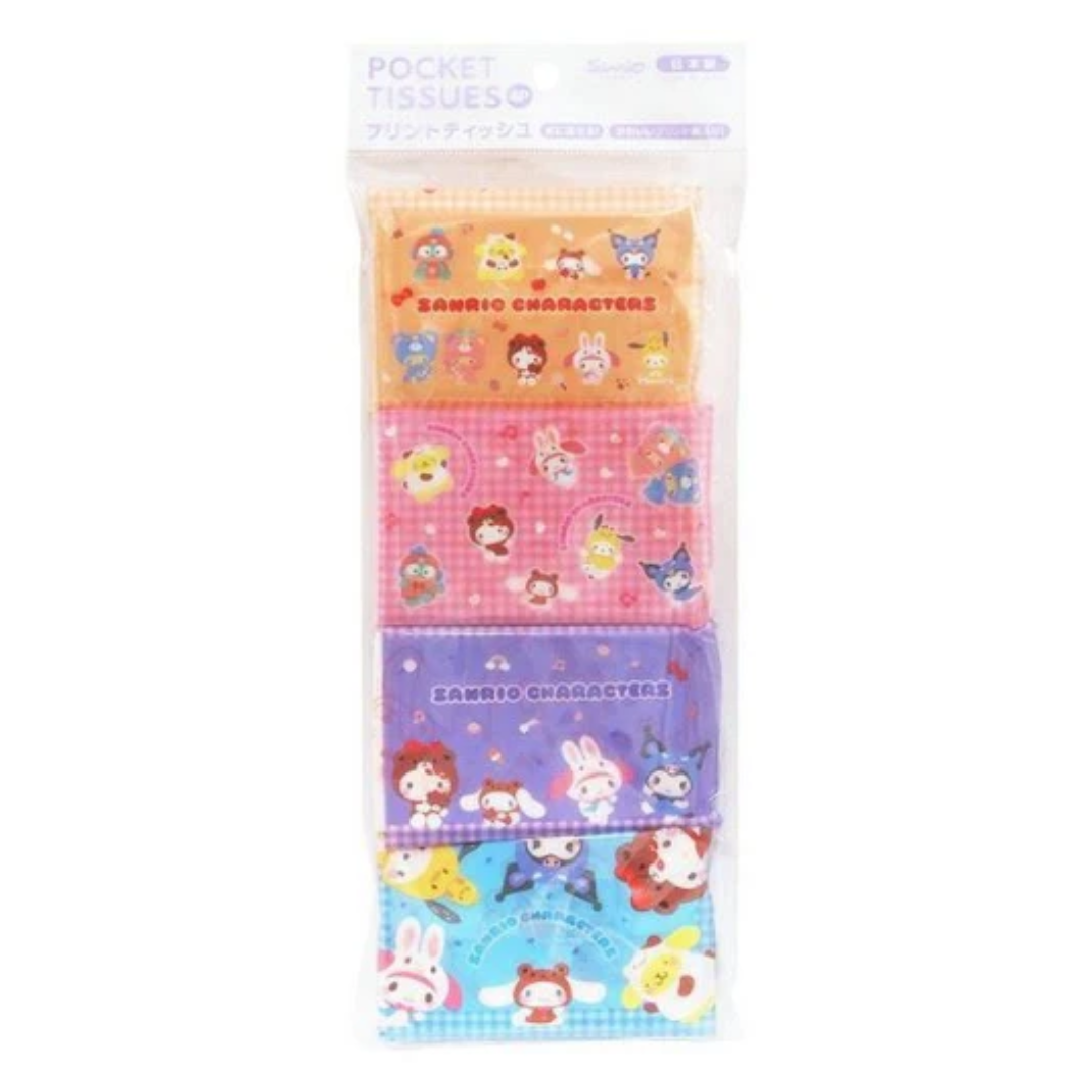 KYOWA SANRIO CHARACTERS TISSUE 4P