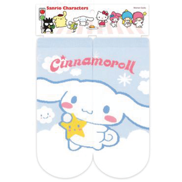 SANRIO COUPLE SOCKS CINNAMOROLL