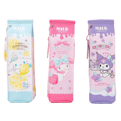 SANRIO MILK PACK PENCIL POUCH