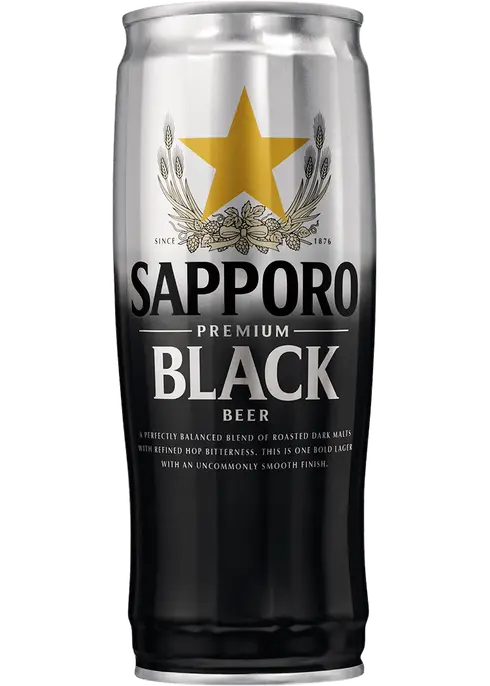 SAPPORO BLACK BEER