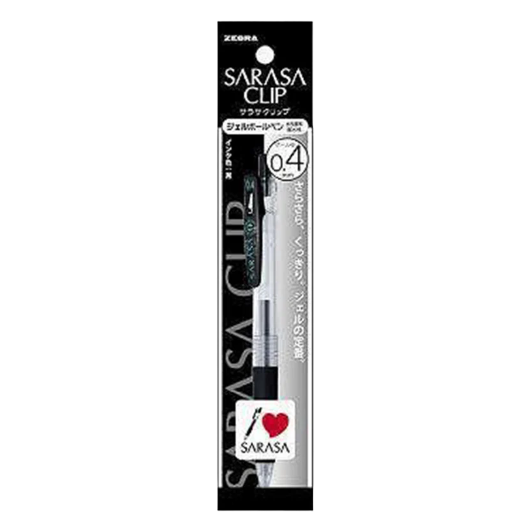 SARASA CLIP 0.4MM BLACK