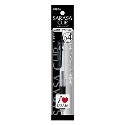 SARASA CLIP 0.4MM BLACK