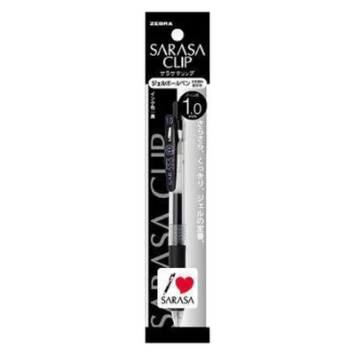 SARASA CLIP 1.0MM BLACK