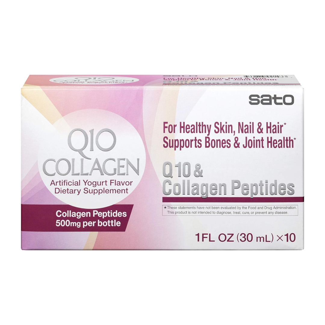 SATO PHARMACEUTICAL Q10 COLLAGEN 10PC BOX