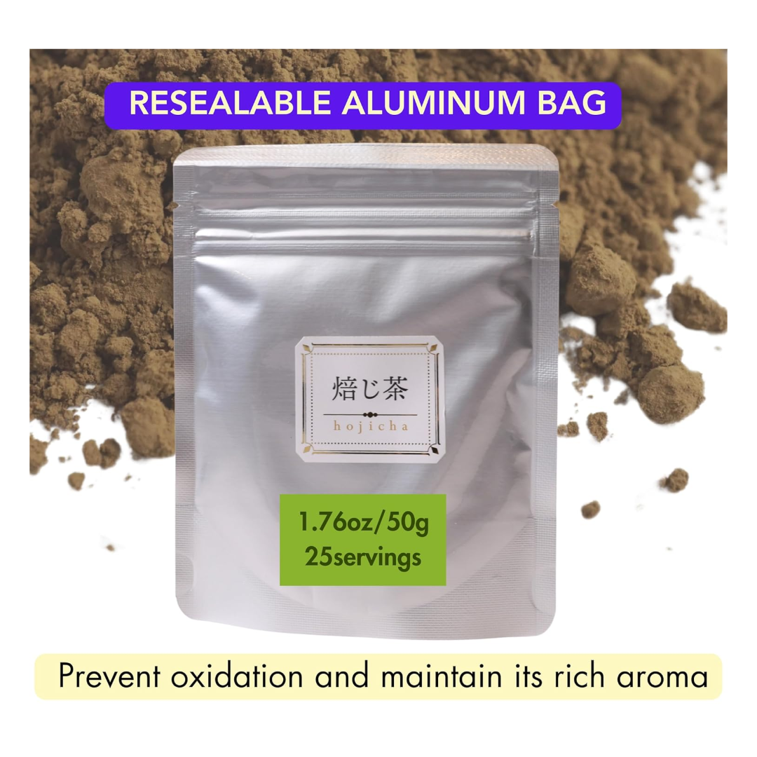SATOEN PREMIUM ROASTED HOJICHA POWDER
