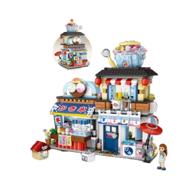 MINI BUILDING BLOCK TOY JAPANESE SHAVED ICE SHOP