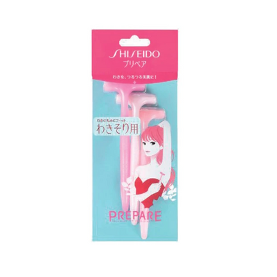 SHISEIDO FT PREPARE RAZOR UNDERARM 3PCS