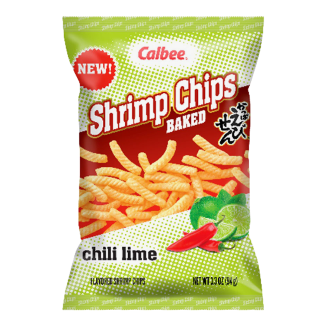 CALBEE SHRIMP CHIPS CHILI LIME