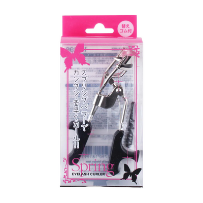 SPRING EYELASH CURLER WITH 1 SPARE