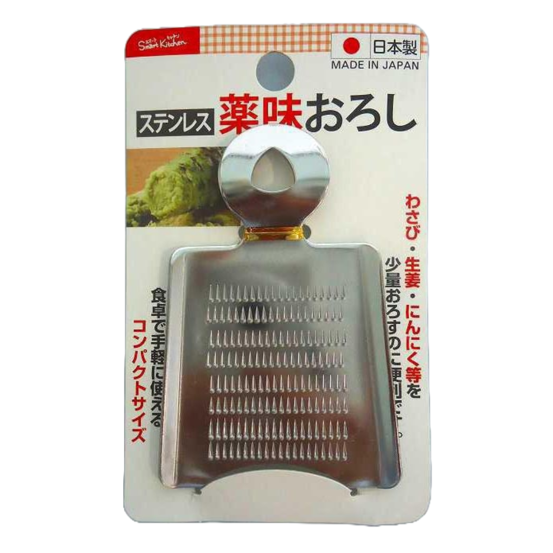 TIS STAINLESS GRATER FOR WASABI COMPACT SIZE