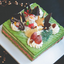 ★8" Square Green Tea Cake (PICKUP ONLY)