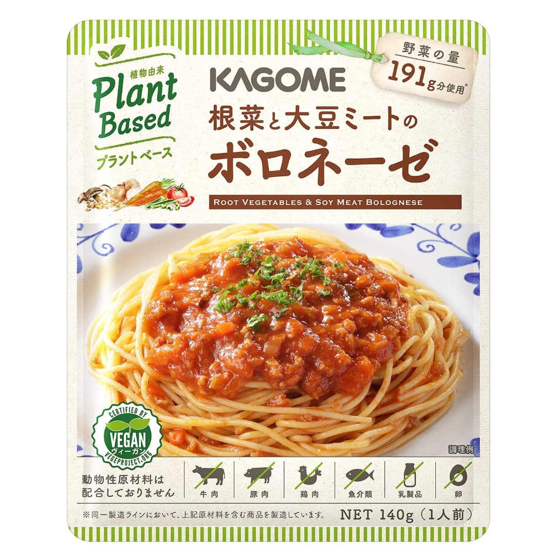 KAGOME VEGE & SOY MEAT BOLOGNESE PASTA SAUCE