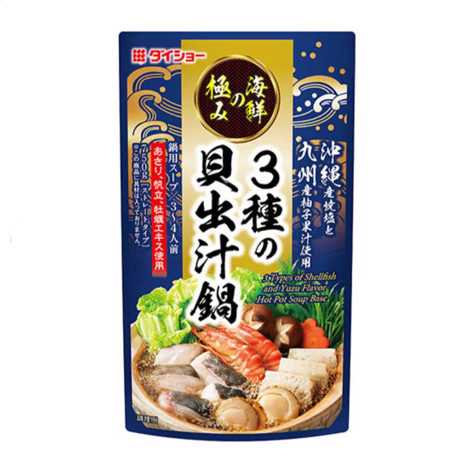 DAISHO 3KIND KAIDASHI NABE SOUP