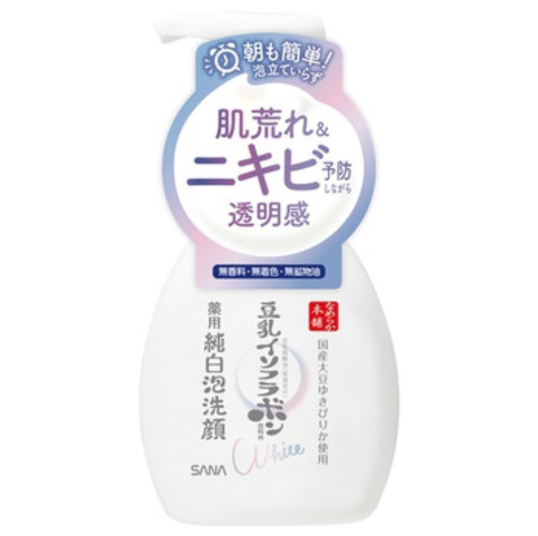 SANA NAMERAKA ISOFLAVONE FORMING FACE WASH WHITENING