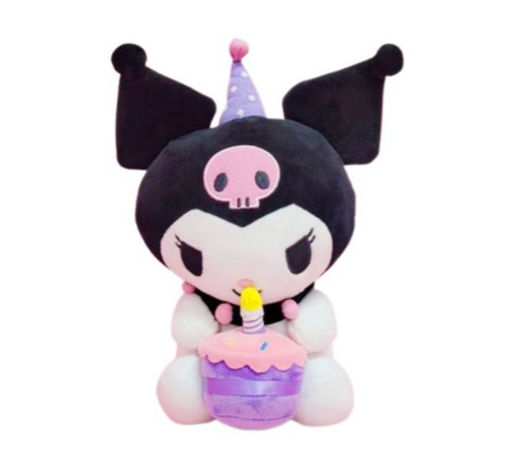 SANRIO KUROMI WITH CAKE 25CM