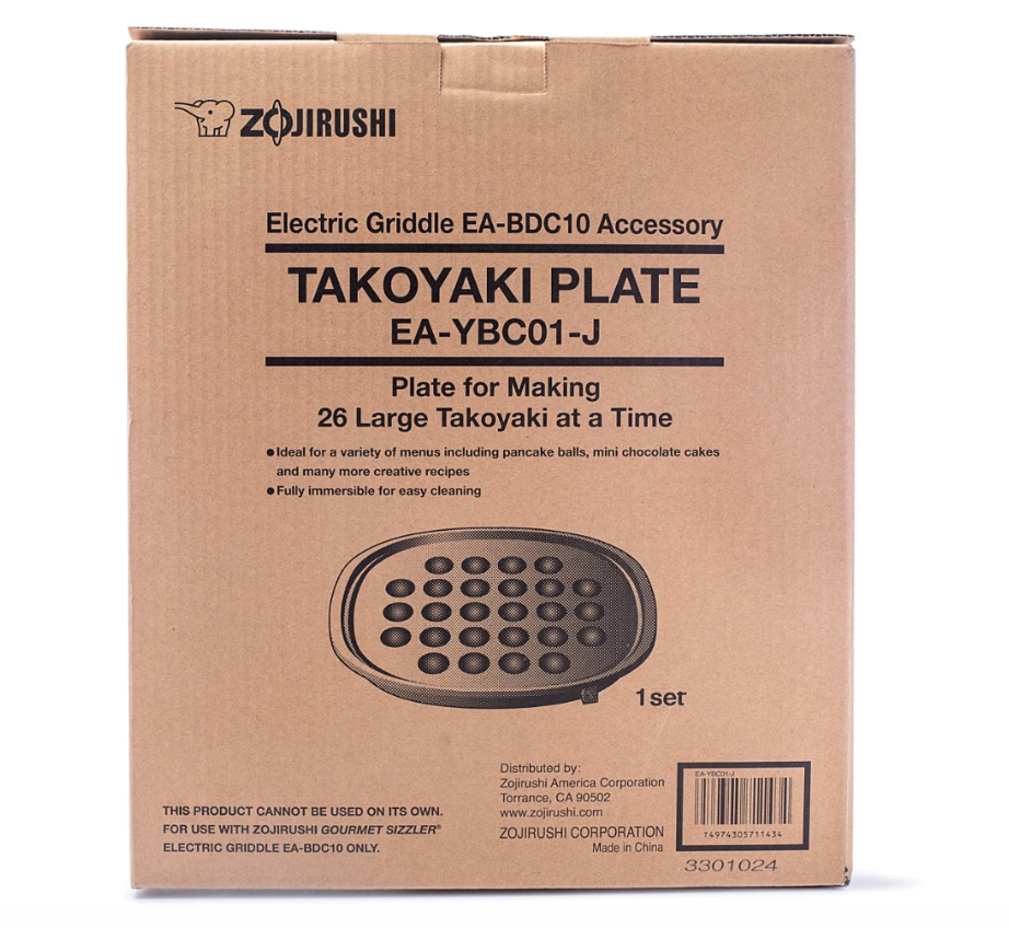 ZOJIRUSHI TAKOYAKI PLATE EA-YBC01